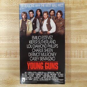 Young Guns VHS 1988 Emilio Estevez Charlie Sheen  Vestron Video Western 91